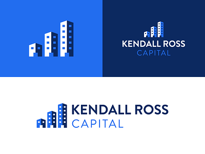 Kendall Ross Capital Logo brand branding capital homes housing income investment logo mark real estate