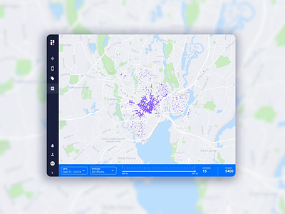 Citation Density Feature client dashboard density enforcement feature map mapbox mapping passport platform portal product slider ui