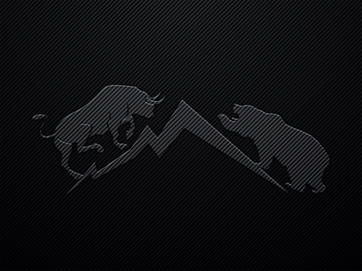 Forex Logo and bear branding bull design forex forex trading illustration logo minimalist ox