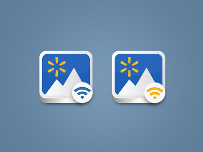 Walmart Wifi App Icon Concept 1