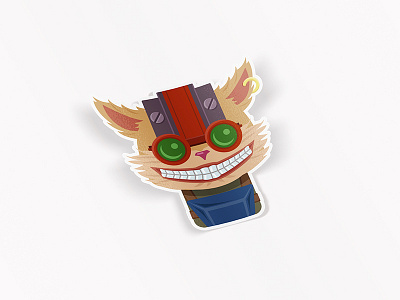 League of Legends Ziggs Sticker champion character design game character graphic design icon illustration league of legends lol riot games stickers vector ziggs