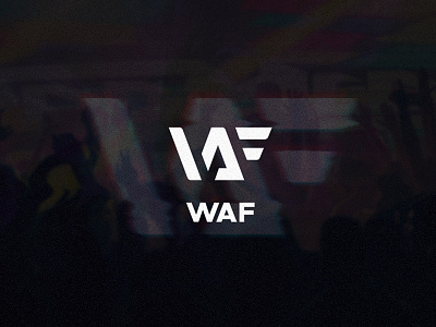 WAF logo design