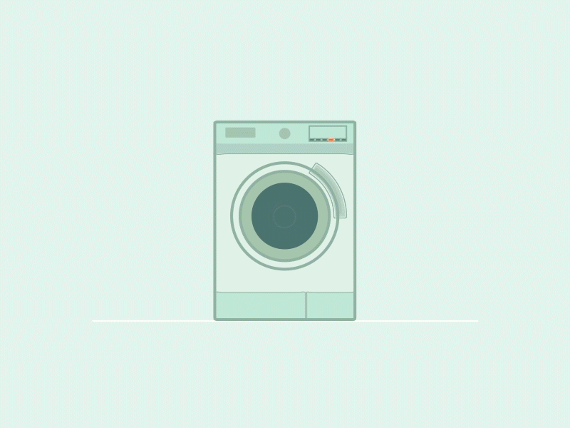 Washing Machine animation washing machine