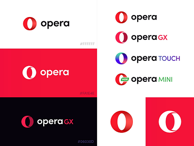 Opera Browser Rebranding browser logo opera rebranding