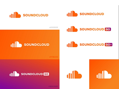 SoundCloud Logo Redesign logo music orange rebrand soundcloud