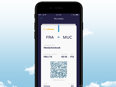 Flight Ticket UI