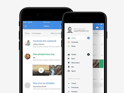 Inbox mobile - new experience inbox ios mail mobile ui