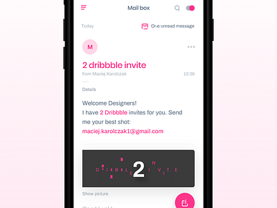 2x Dribbble Invites app invitation dribbble invite ios