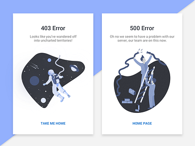 Error States 404 design desktop error illustration mobile vector web