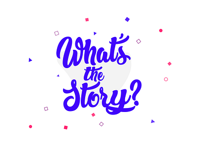 What's The Story Logo branding logo