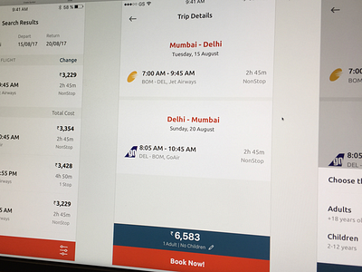 Flight Booking Concept