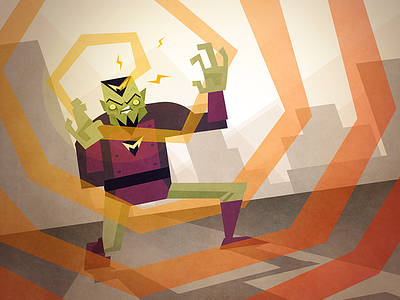 Mentok, the Mind Taker illustration space ghost super villain