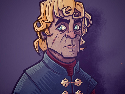 Tyrion sketch doodle game of thrones illustration procreate sketch tyrion lannister