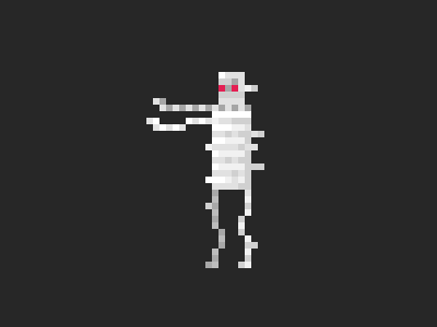 Mummy animation animation gif mummy pixel