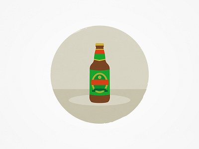 Just a beer beer dahls doodle illustration