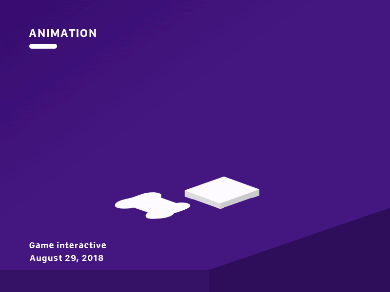 Game interactive illustration animation