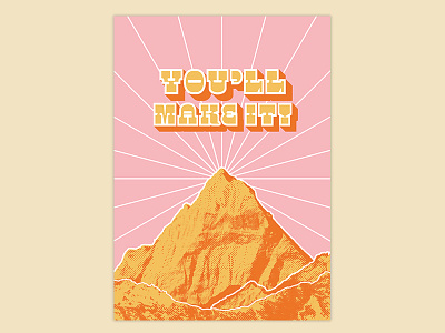 Motivational Poster graphic design motivational poster mountain mountain peak photo emulsion