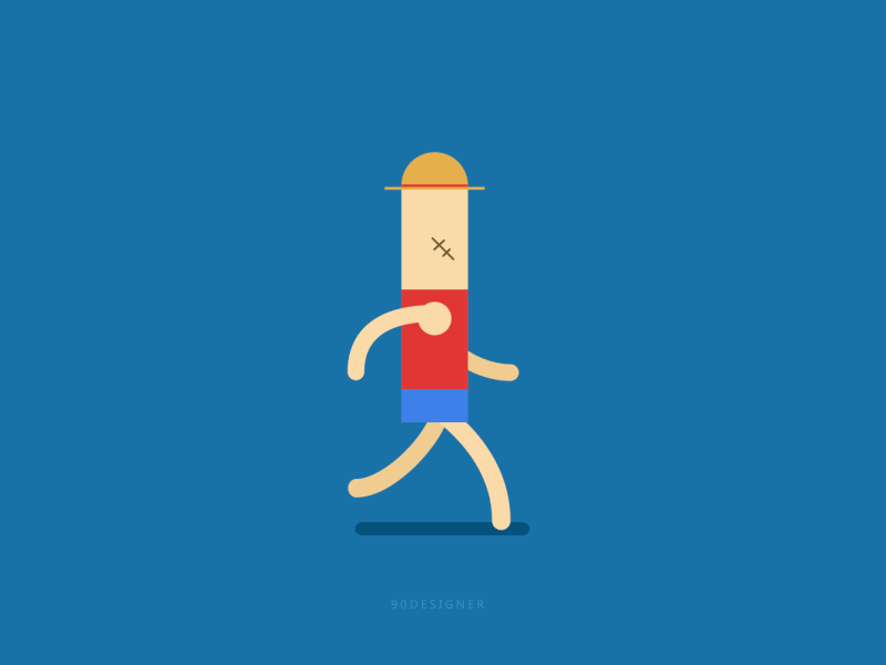 Stick Man Tug Of War by gabrielryan on Dribbble