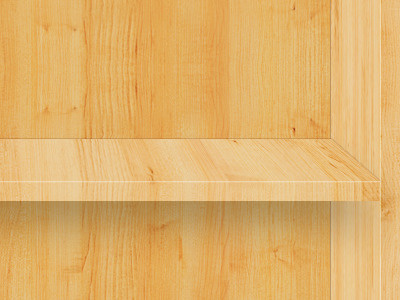 Shelf app ipad shelf wood