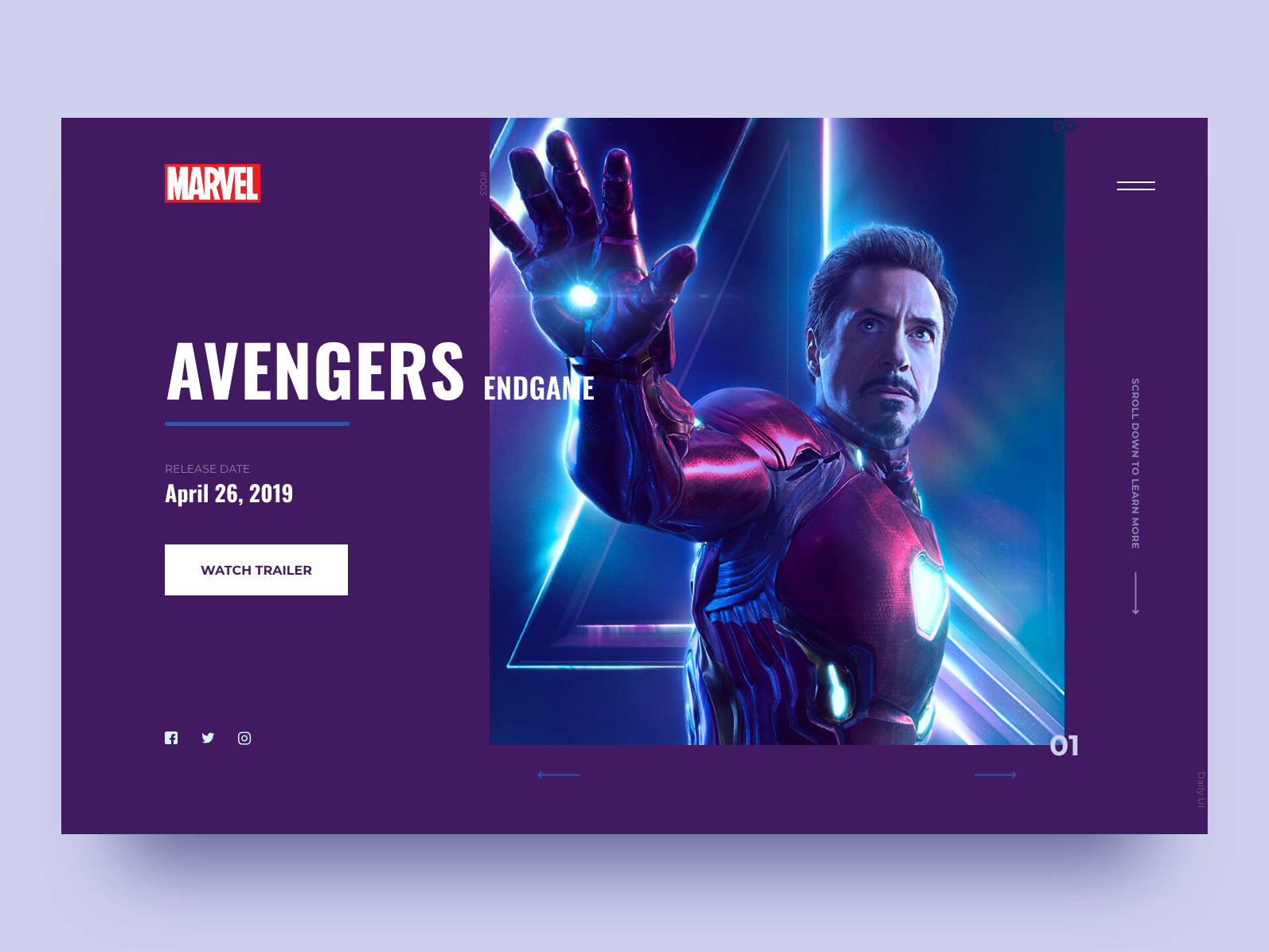 Avengers Endgame By Digital Designer On Dribbble