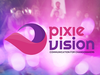 Pixie Vision branding design logo