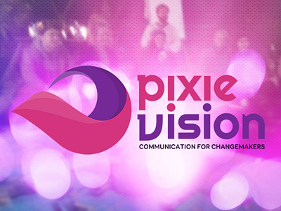 Pixie Vision branding design logo