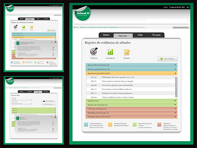 Unimed Moodle Interface app design moodle ui web