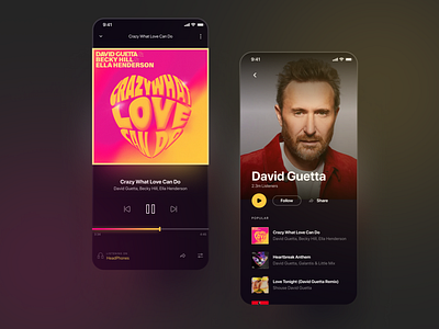 #dailyui - 009 Music Player android app design daily ui design ios music player ui uidesign ux