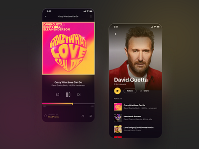 #dailyui - 009 Music Player