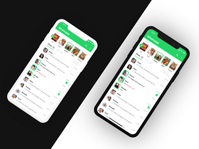 Whatsapp iOS app Redesign android app app design ios ui ui ux uidesign ux