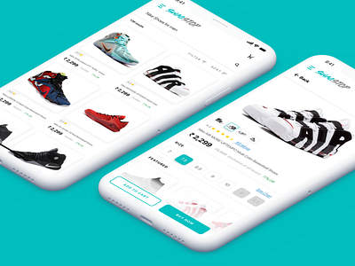 E-Commerce App Concept android app app design concept dailyui design illustration ios iphonex mockup ui uidesign ux