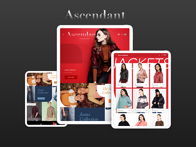 Fashion E-Commerce App Concept for iPad
