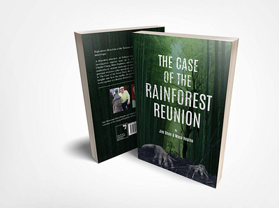 The Case of the Rainforest Reunion book cover design book interior book publishing