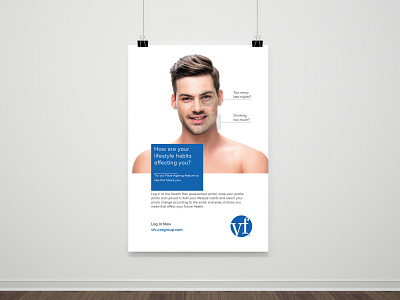 VF x CXA Group Poster layout design