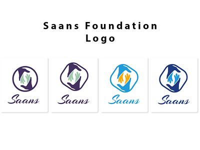 Saans Foundation Logo design illustrator logo logo illustrator logodesign