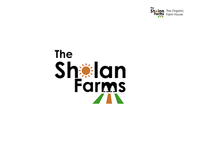 The Sholan Farms Logo branding farmlogo logo logo illustrator logodesign logotype typography vector