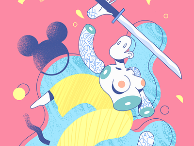 Disney's Bushido - Illustration