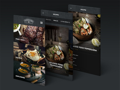 Food App Concept app food product