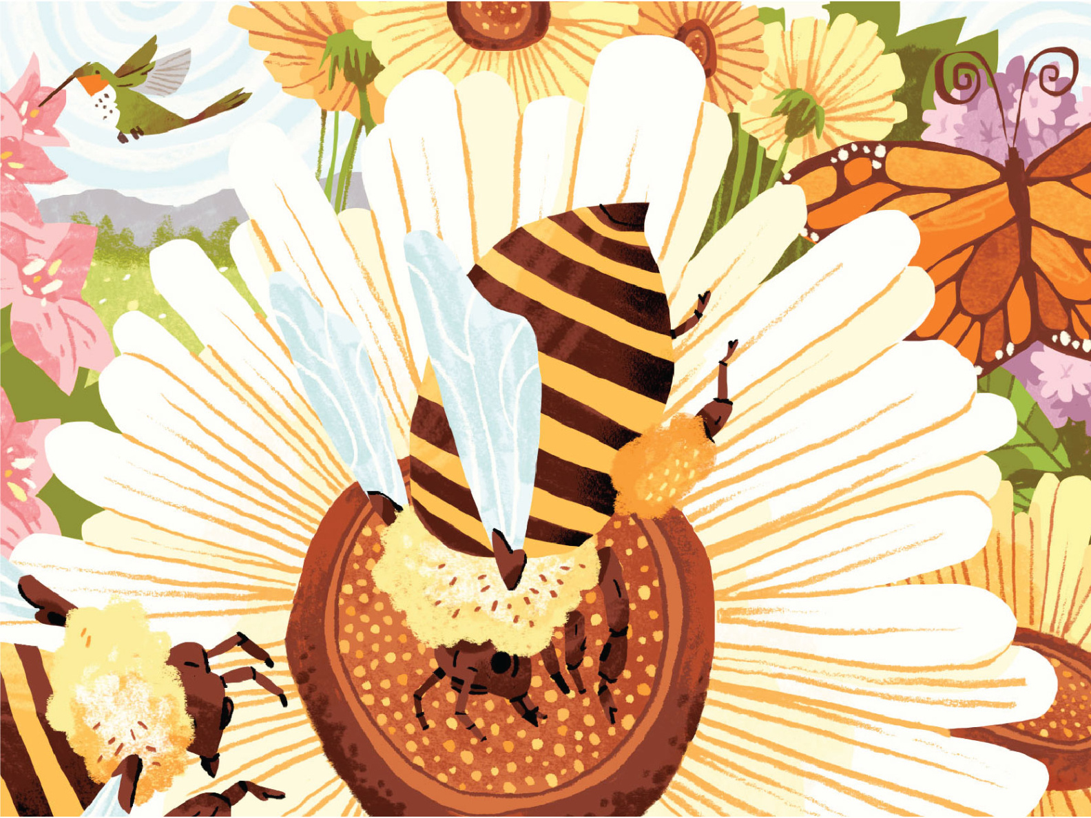 Pollinators by Drew Bardana on Dribbble