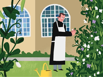 Gregor Mendel and his Peas