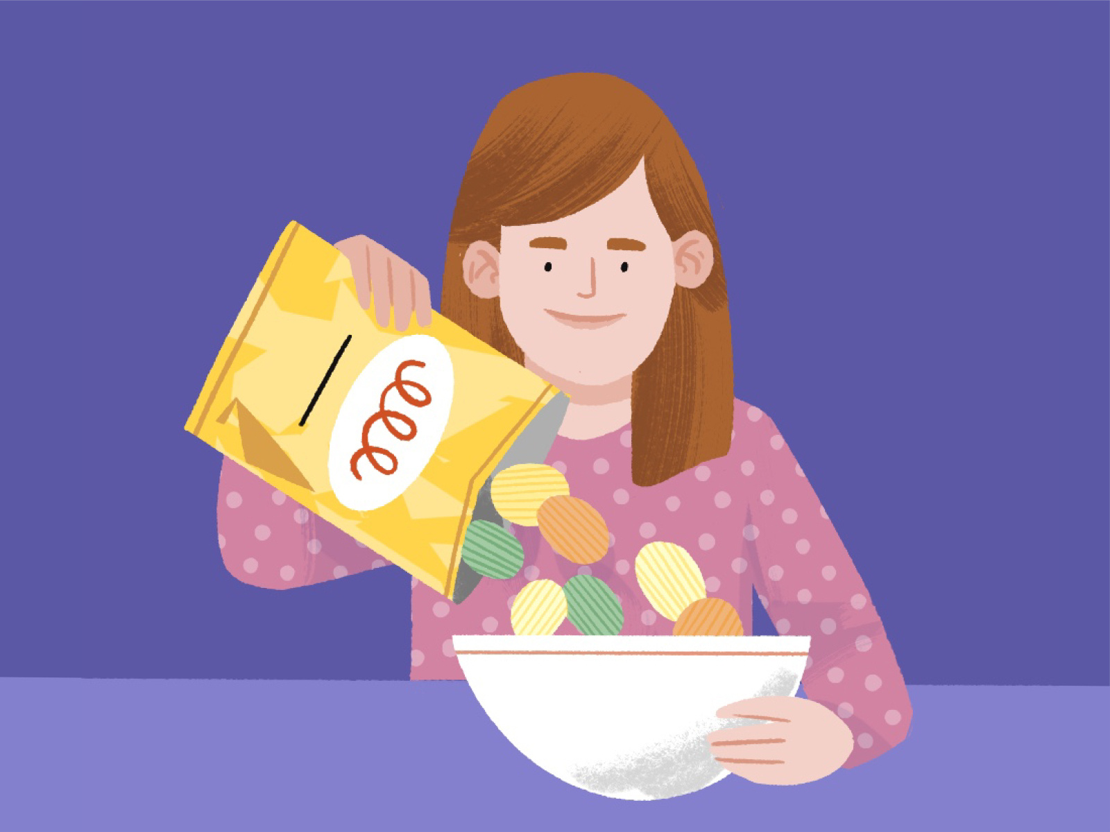 Veggie Chips by Drew Bardana on Dribbble