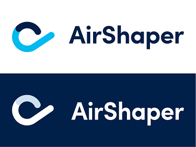 Airshaper | Logo design application design front end graphic design logo typography ux design visual design webdesign
