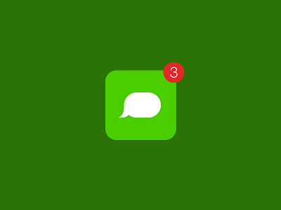 Messages flat green icon ios ios7 messages minimalistic simple