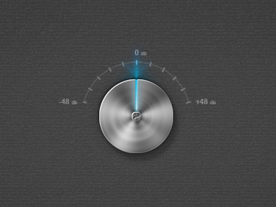 Volume control app control design interface photoshop turn volume