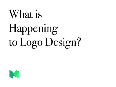 What Is Happening To Logo Design?