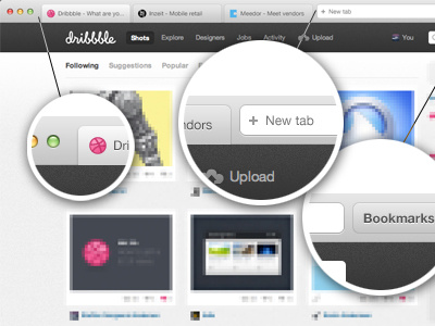The Perfect Browser - Community project browser community community project design dribbble interface perfect project simple