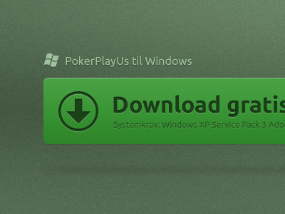 Download button button design download element gradient graphic green interface simple webdesign