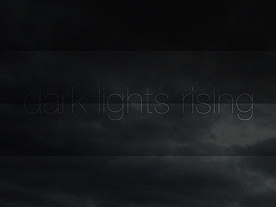 Dark Lights Rising, on DesignersMX dark designersmx disco eletronic lights mix music rising sound