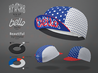 Luís Favas x Bello Cyclist™ Cycling Cap bicycle calligraphy cap cycling cap design