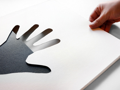 Pop-Up Book book cutting design die cut graphic design hands paper popup shadow wrap
